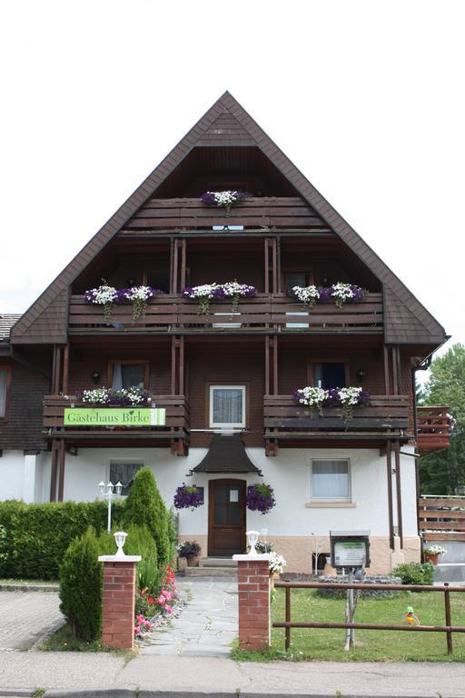 Hotel Gaestehaus Birke Titisee-Neustadt Esterno foto